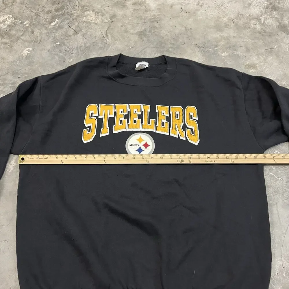 VINTAGE Pittsburgh Steelers Men's Sweatshirt Sweater CSA Size XL